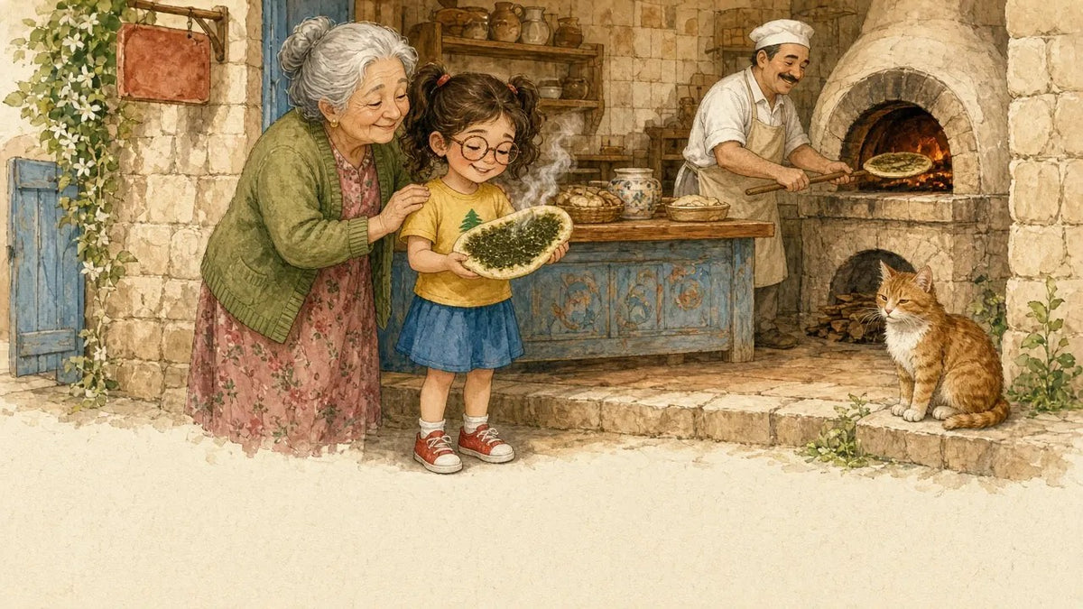 Maya Visits Teta in Lebanon (Personalised)